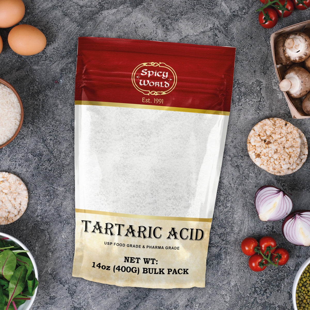 Spicy World tartaric acid for mead production and fermentation.