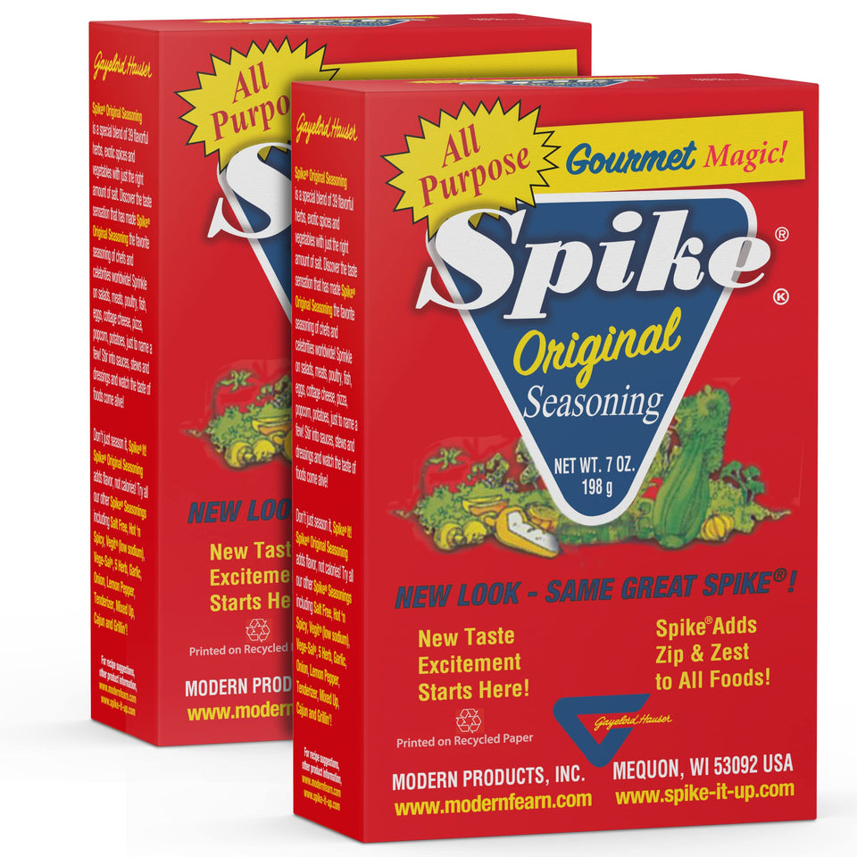Spike Original all-purpose seasoning jar enhances everyday meals with versatile flavor