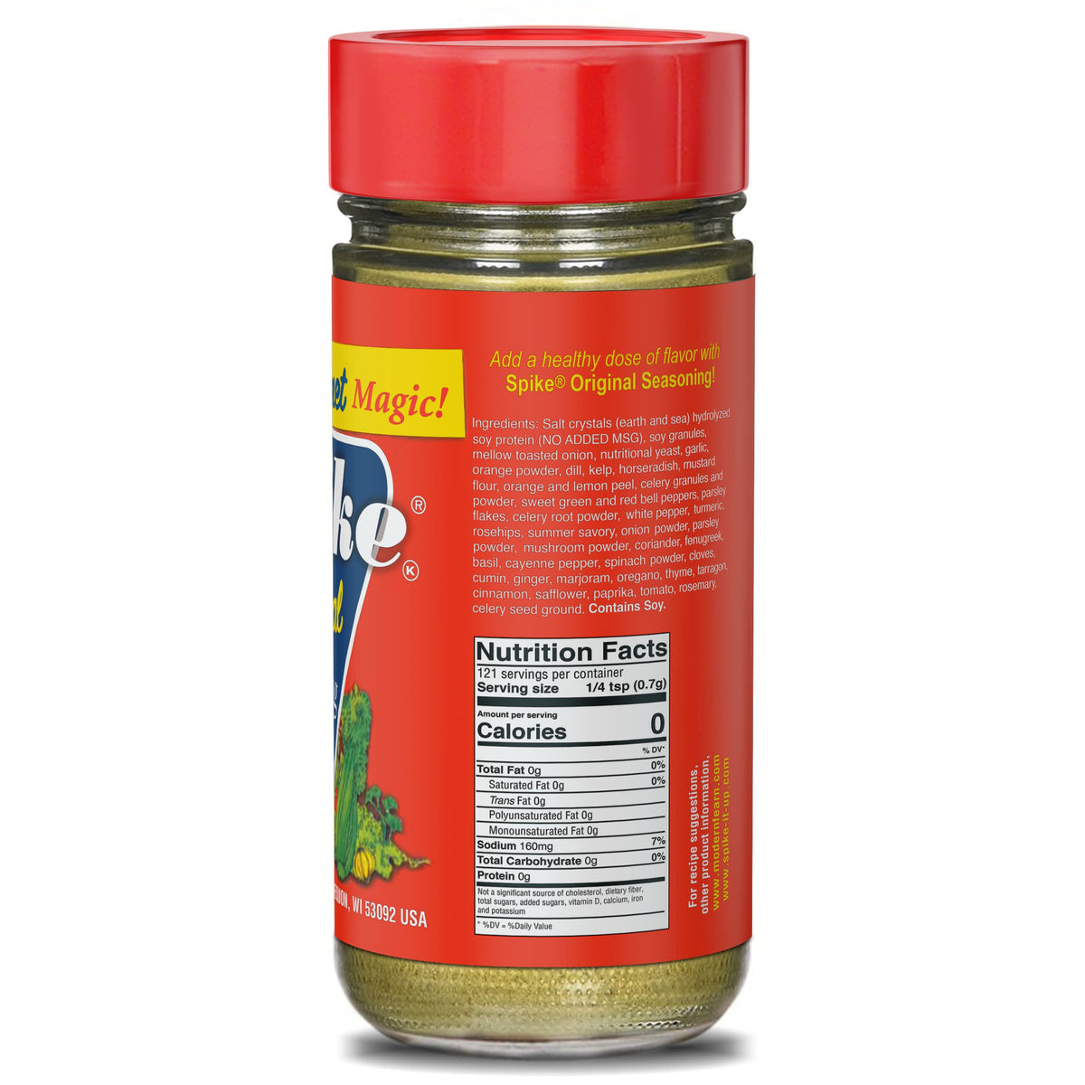 Spike seasoning on grilled fish, highlighting a zesty, balanced flavor.