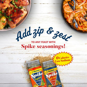 Original Spike seasoning adds smoky, savory notes to soups and marinades