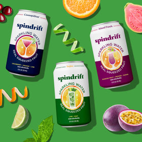 Spindrift mocktail box display 24 cans suitable for casual gatherings