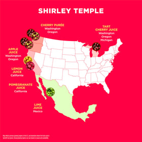 Spindrift Shirley Temple Cherry Citrus pour captures vibrant aroma ideal for entertaining.