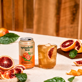 Spindrift smooth tea serve, perfect for cooling moments
