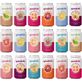 Spindrift ultimate variety pack front view for tastings with friends