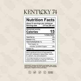 Two-pack Spiritless Kentucky 74 bottles ready for social gatherings