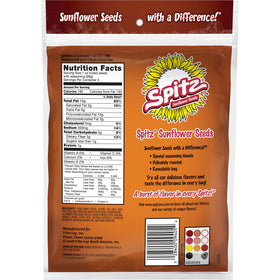 Spitz fire-roasted sunflower seeds close-up highlighting glossy kernels and even roast.