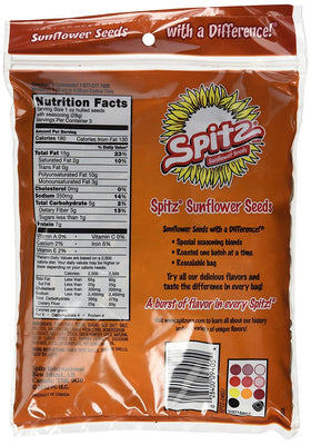 Spitz Dill Pickle Sunflower Seeds 6oz bag with tangy bite.
