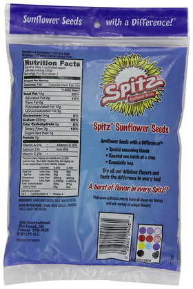 Spitz Smoky BBQ Sunflower Seeds 6oz bag with smoky, savory flavor.