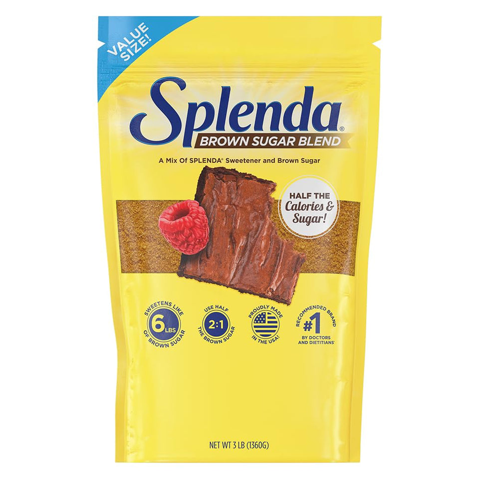 SPLENDA Brown Sugar Blend bag front for easy baking