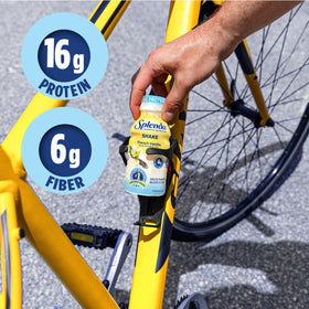 SPLENDA Diabetes Nutrition Shakes Milk Chocolate bottle offers rich flavor and protein-packed option