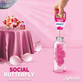 Bottle shows 30 servings per SPLENDA water enhancer