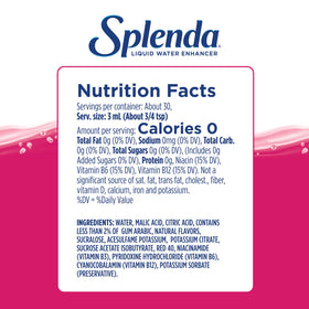 Natural flavors with real tea notes in SPLENDA enhancer