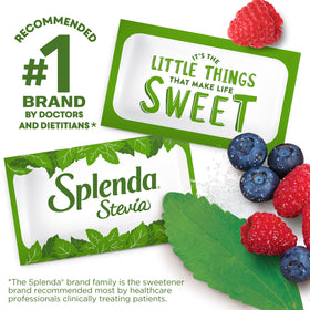 SPLENDA Stevia for baking and drinks keeps recipes light.