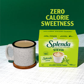 SPLENDA Stevia farm leaves sun-kissed from US grown ingredients