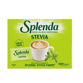 SPLENDA Stevia packets in a kitchen drawer for everyday use