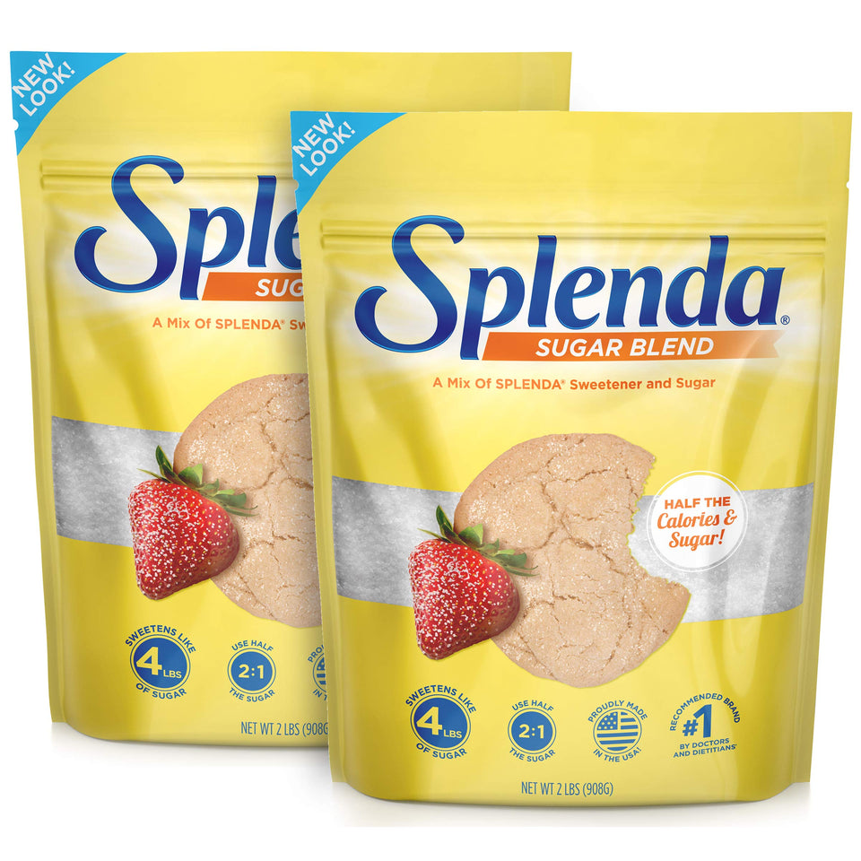 Splenda Sugar Blend 32 oz bag for baking, lower-calorie sweetness in your favorite recipes.