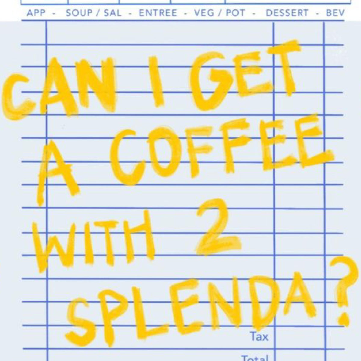 SPLENDA zero-calorie 2000-count packets stacked neatly.