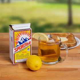 SPORTea Hot decaf yerba mate brew supporting steady focus