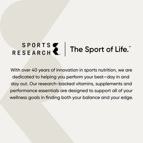 Sports Research Gelatin Cooking Powder sourced from pasture-raised cows for clean ingredients.