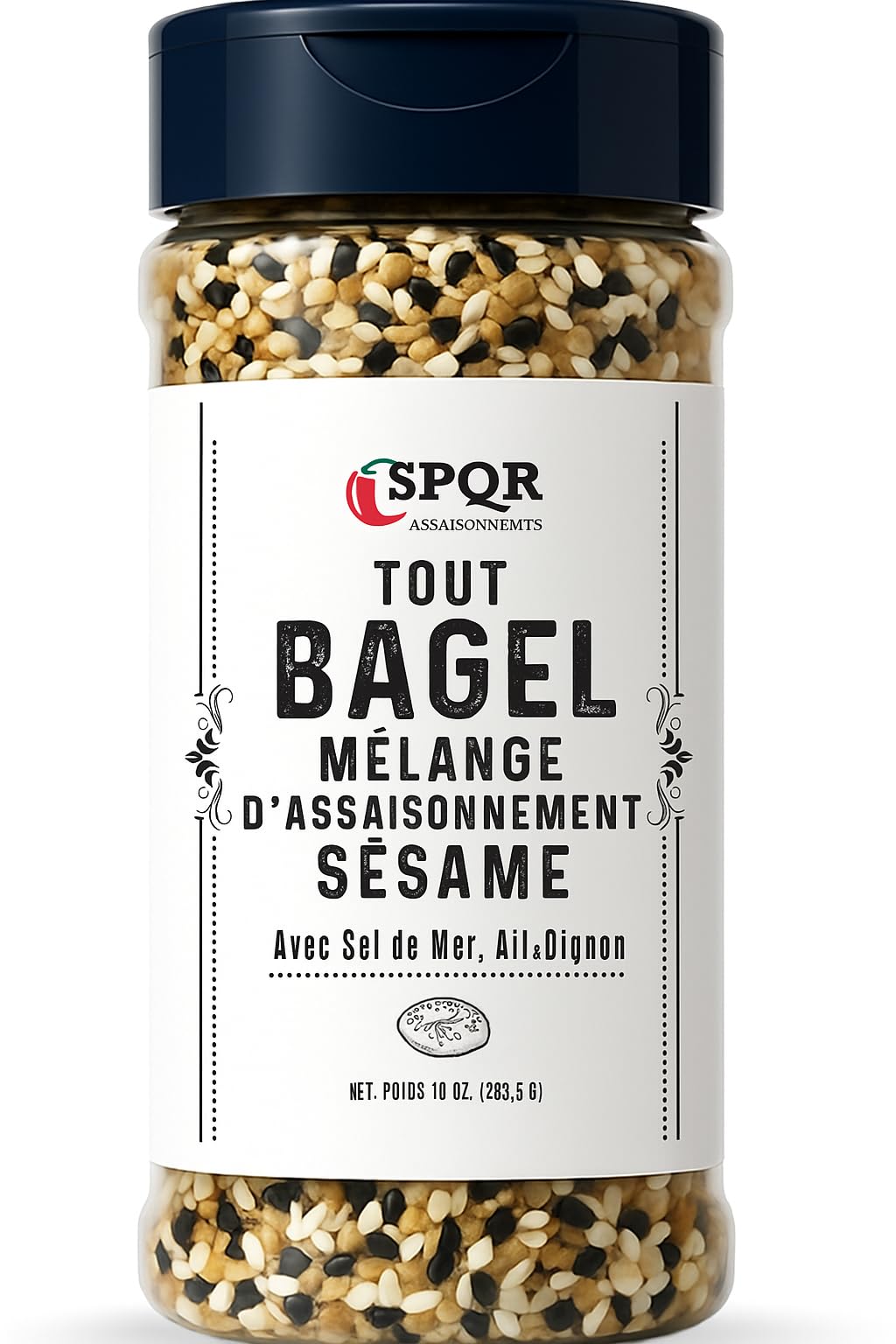 SPQR Everything Bagel uses ideas on eggs, toast, and veggies