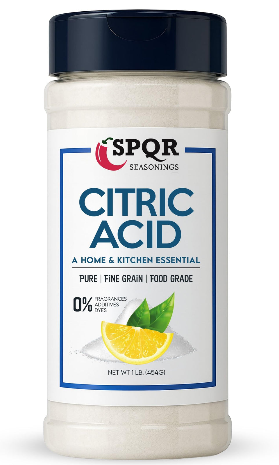 SPQR Citric Acid 1lb bottle for flavoring and preservation