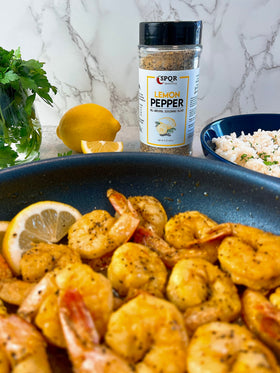 SPQR Lemon Pepper on eggs for a breakfast flavor lift