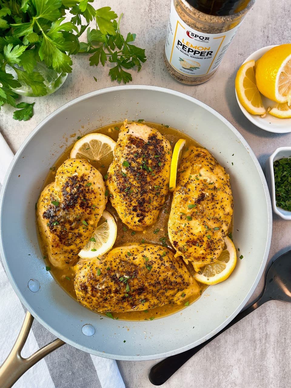 Lemon zest and pepper close-up from SPQR Lemon Pepper highlighting bright notes