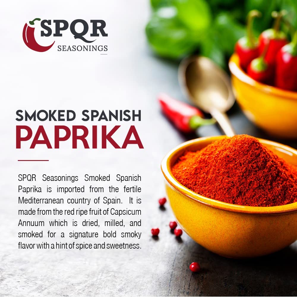 SPQR Smoked Paprika XL packaging closeup emphasizing freshness