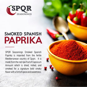 SPQR Smoked Paprika XL packaging closeup emphasizing freshness