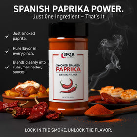 SPQR smoked paprika paella dish highlighting bold smoky flavor potential