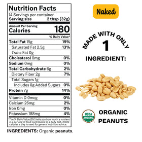 Spread The Love Naked Peanut Butter 6-pack packaging view ideal for bulk savings.