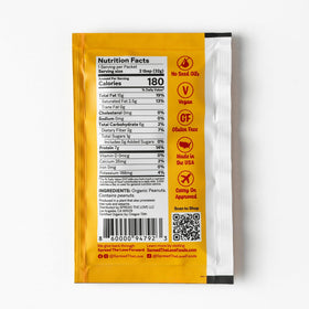 Spread The Love NAKED squeeze pack on-the-go use for quick protein boost.