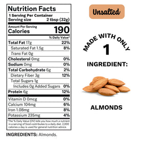 Spread The Love UNSALTED Almond Butter creamy texture in a scoop, ideal for quick protein.