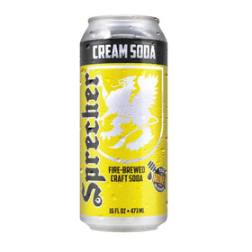 Sprecher Cream Soda on a party table ready to serve
