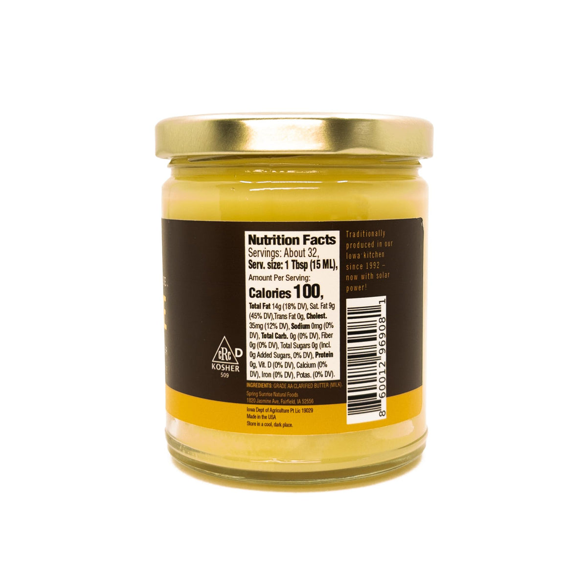 Spring Sunrise Ghee for cooking vegetables adds rich flavor.