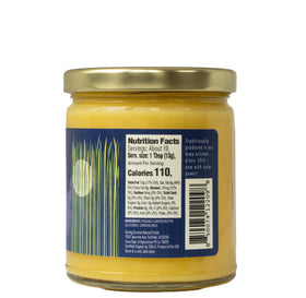 Spring Sunrise ghee jar pour, high smoke point supports searing and sautéing