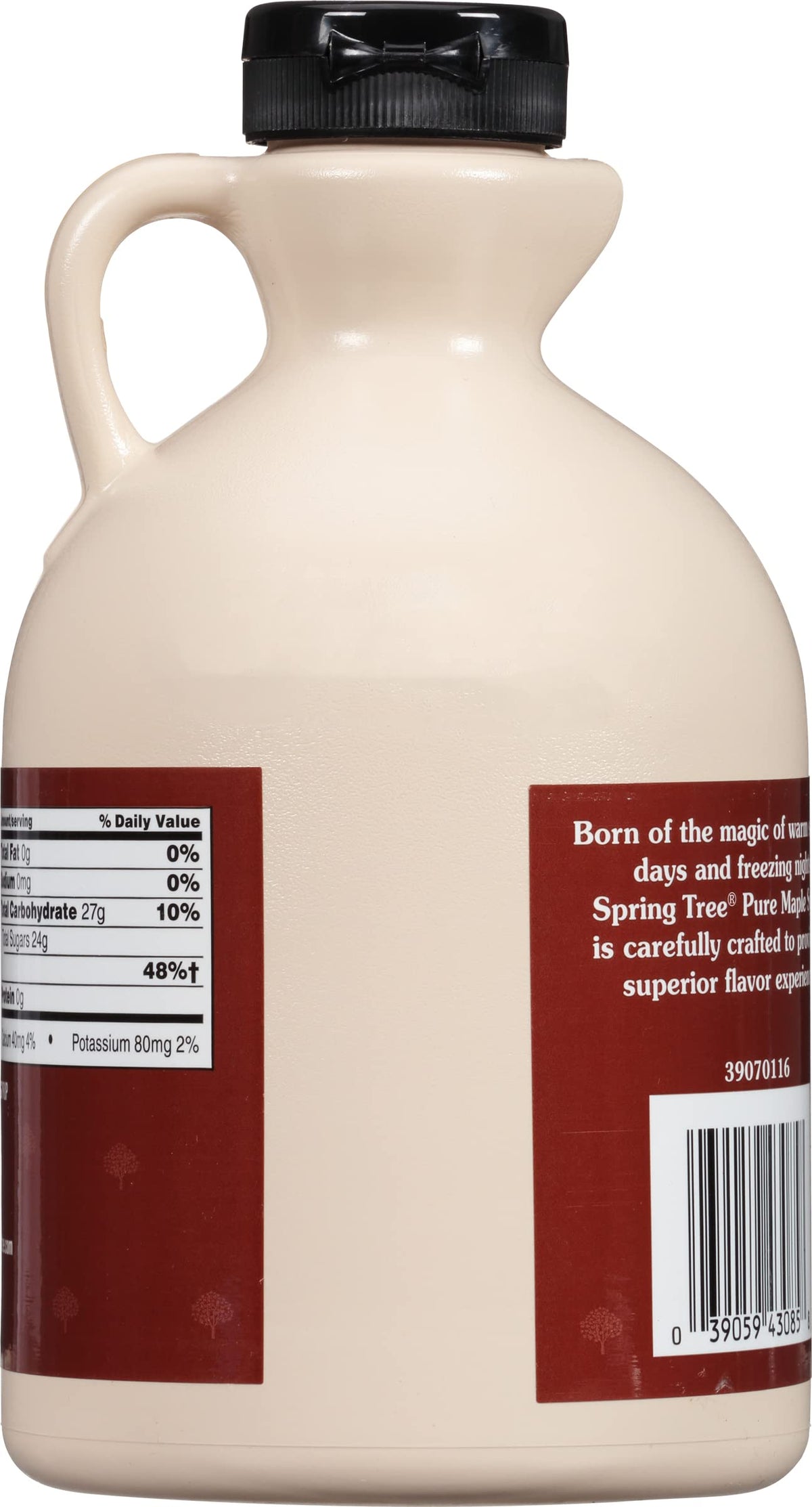 Drizzle of Spring Tree maple syrup on ice cream adds smooth, maple sweetness.
