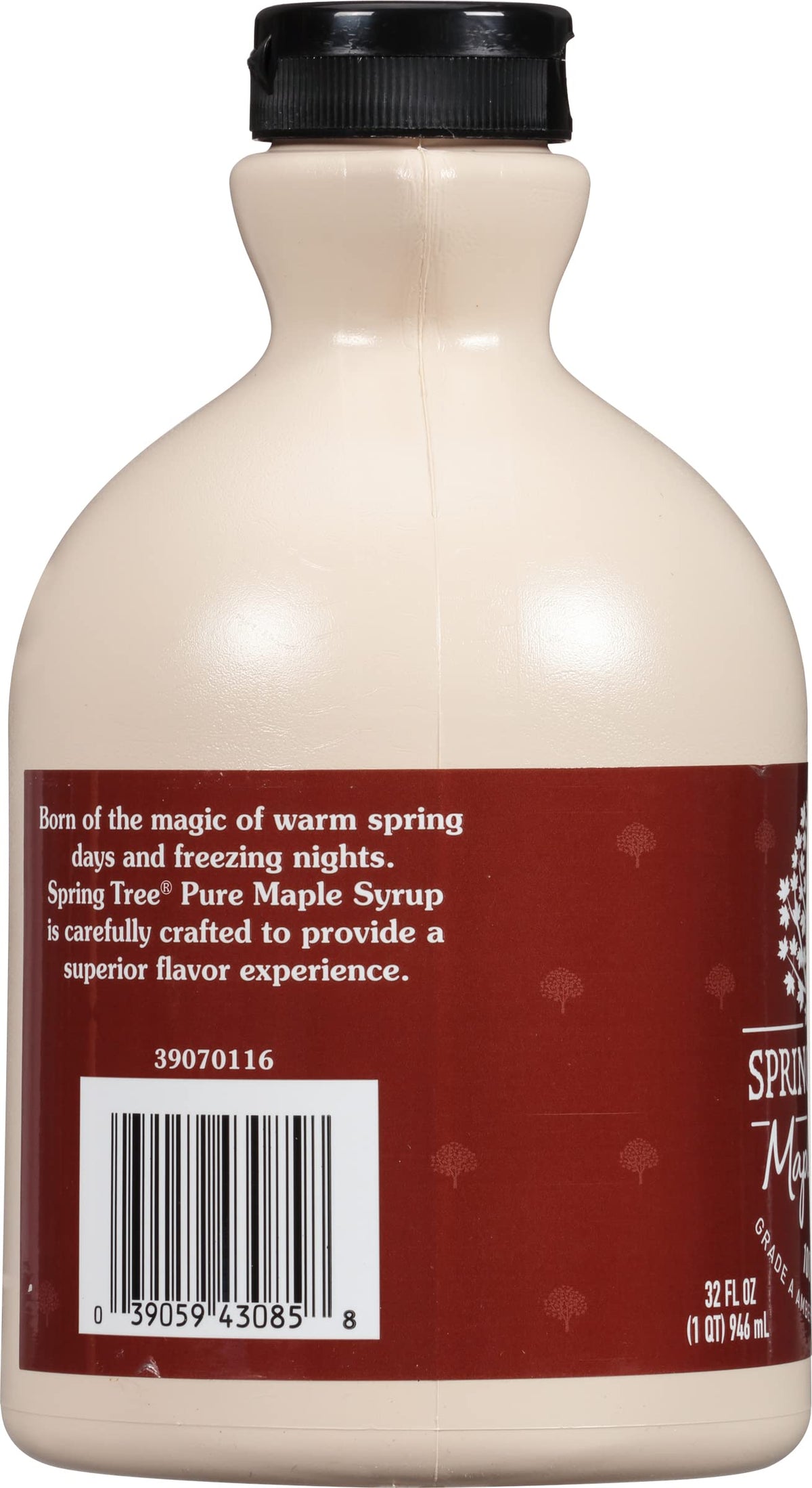 Spring Tree maple syrup being poured over warm pancakes to enhance breakfast flavor.