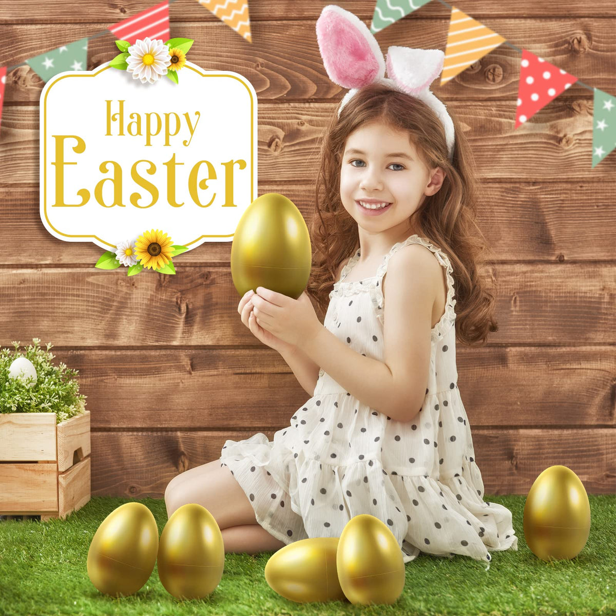 SpringFlower reusable Easter egg packaging supports eco-friendly celebrations.