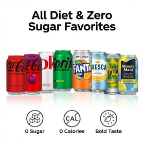 Sprite Zero Sugar can assortment for versatile party beverage options