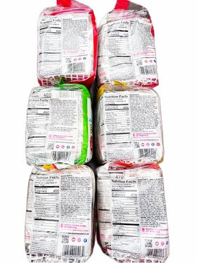 Sprout Talk ramen variety pack close-up shows authentic flavors for easy weeknight dinners.