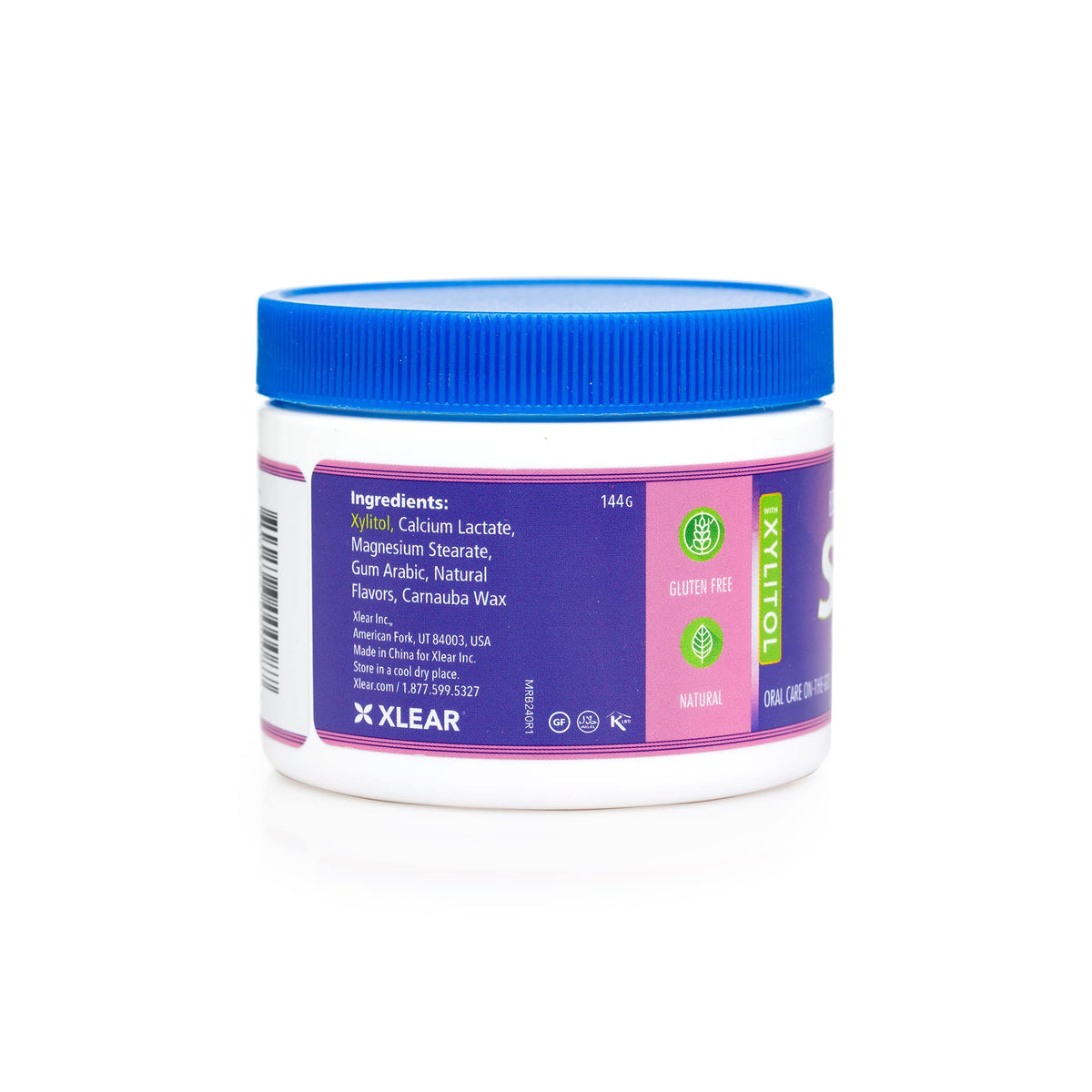 Spry Berry Blast mints – bottle label visible, all-natural flavor.