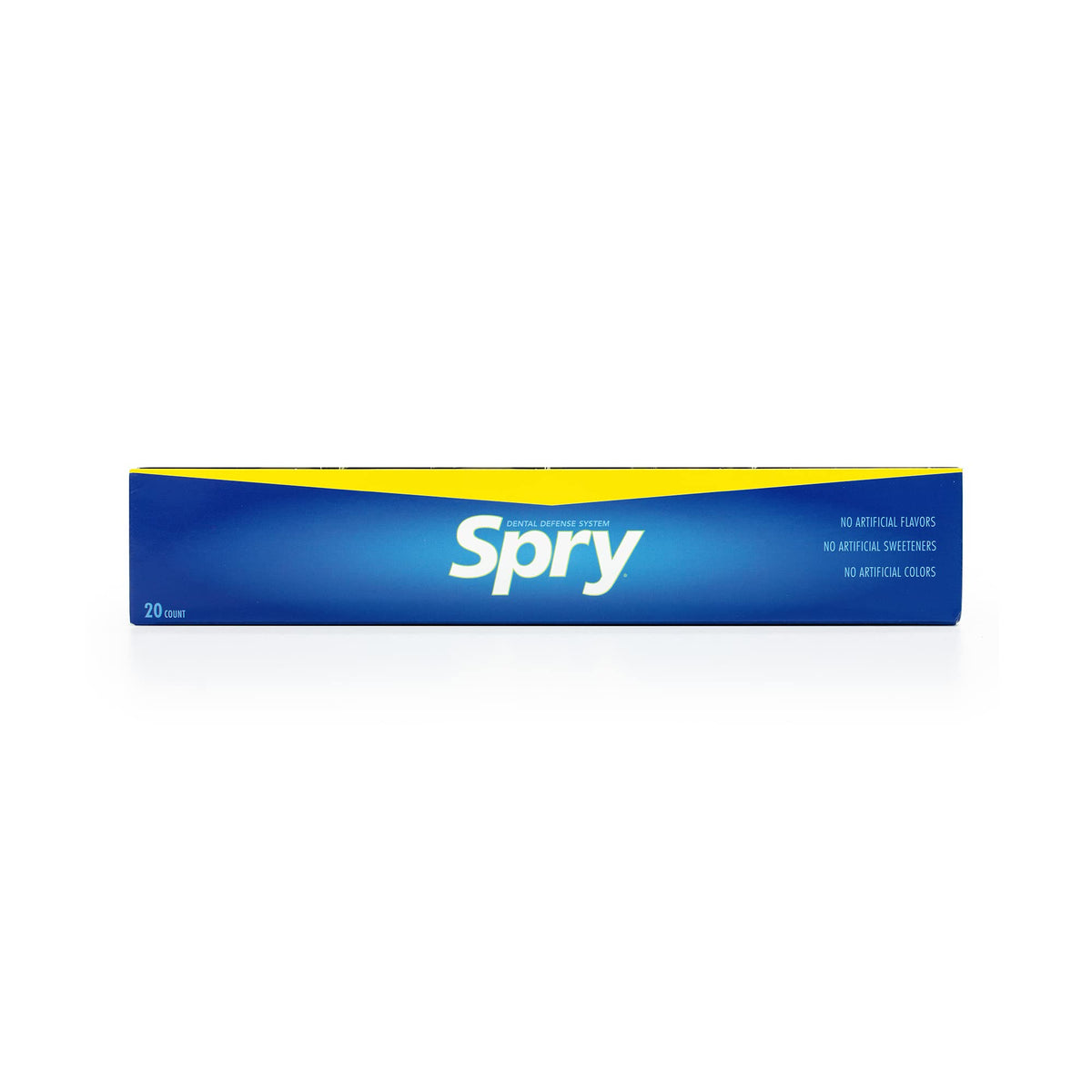 Desk scene with Spry gum ready for on-the-go breath refreshment.