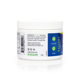Two Spry gum containers on table for portable breath care