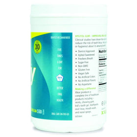 Spry Wintergreen gum refreshing breath after meals with mint flavor.