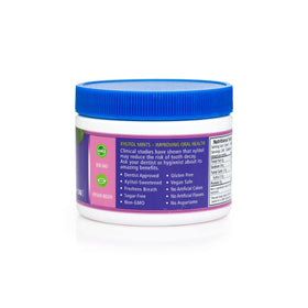 Spry Xylitol Berry Blast mints – after-meal treat for fresh breath.