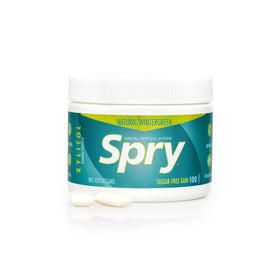 Spry xylitol ingredient highlight emphasizing natural sweetener use