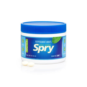 Kid-friendly Spry candy for shareable oral care