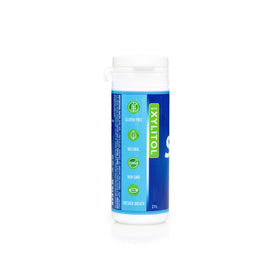 Spry Xylitol mints in hand demonstrate easy daily use