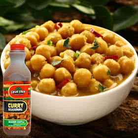 Spur Tree curry ingredients close-up highlight fresh spices and aroma.
